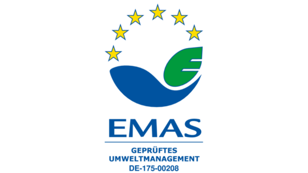 EMAS certification logo for HLRS.