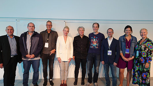 Group photo of speakers at HLRS eCulture Convention