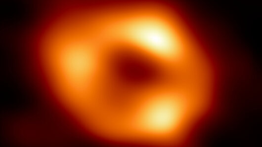 Image of the SgrA black hole at the center of the Milky Way.