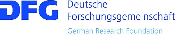 DFG Logo blue: Deutsche Forschungsgemeinschaft - German Research Foundation