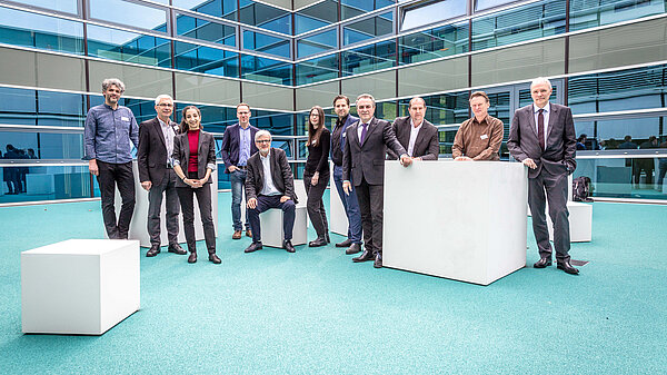 Group photo of members of the HLRS Sozialpolitischer Beirat