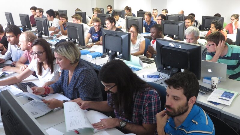 ETH HPC training room.