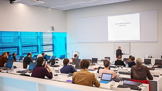 Picture of conference room at HLRS Building 