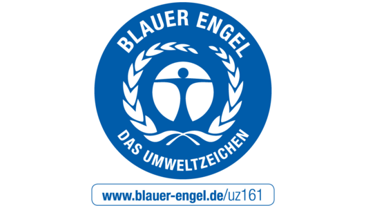 Blauer Engel logo.