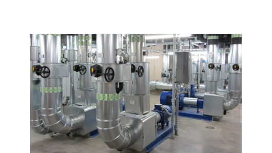 Photo of cooling machinery at HLRS