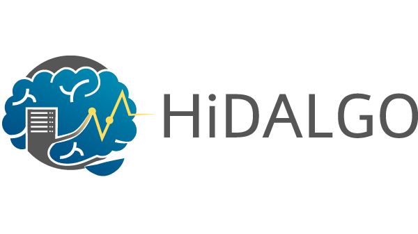 Logo for HiDALGO project.