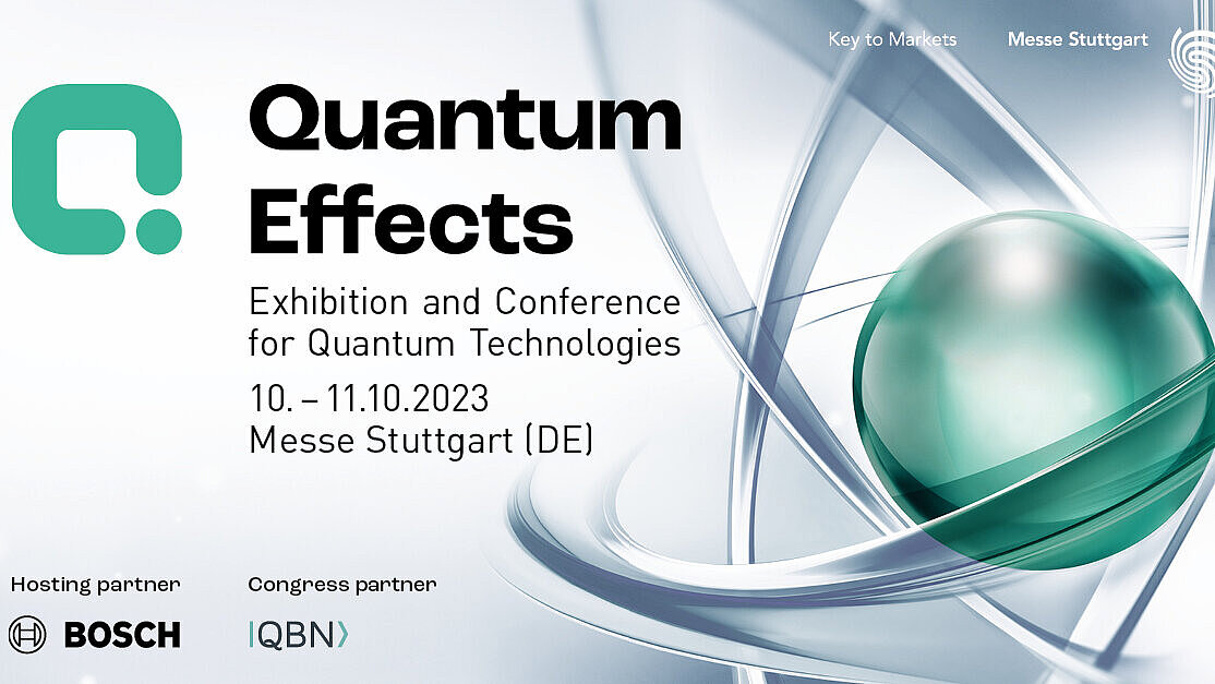 Banner of Quantum Effects, incl. Date and Location