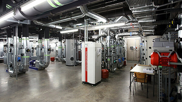 Photograph of cooling facilities at HLRS.