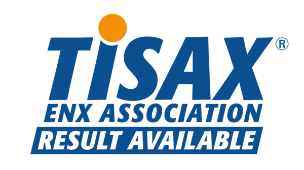Logo: TISAX, ENX Association, Result Available
