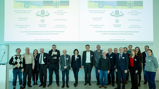 Group photo of participants at the German-Ukraine conference at HLRS.
