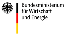 BMWE Logo: Bundesministerium für Wirtschaft und Energie