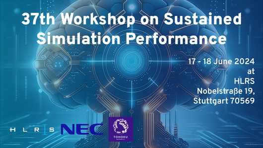 Logo: 37th Workshop on Sustained Simulation Performance