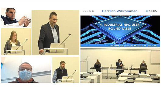 Scenes from the online 2020 iHURT meeting