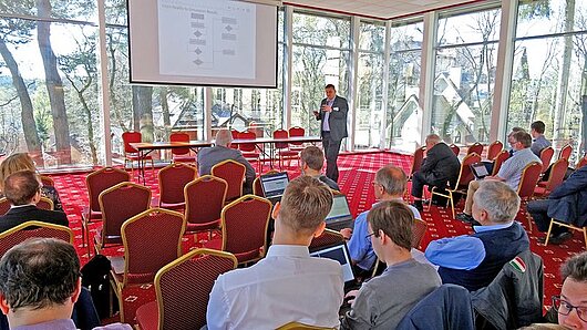 Photo of audience at the Kaliningrad workshop.