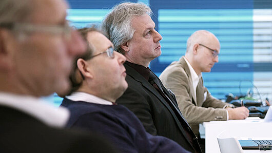 Photo of audience at industrial user event.