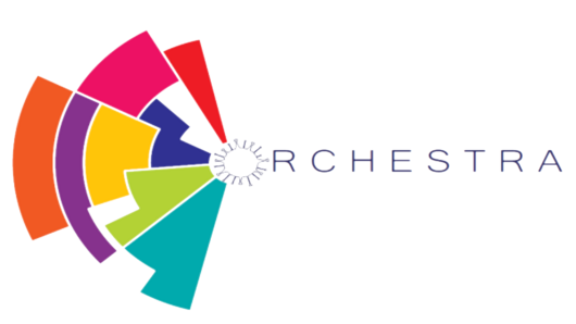 Logo for ORCHESTRA project.
