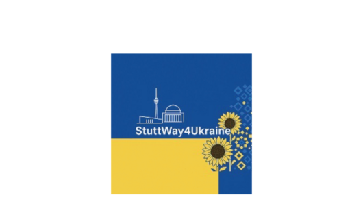 Logo for StuttWay4Ukraine project. Image: Richard Powers