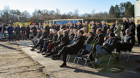 Publikum bei der Veranstaltung.