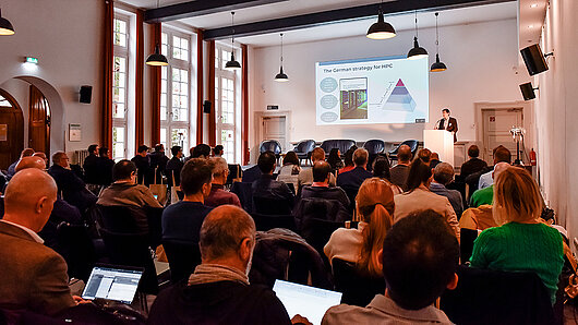 Event photo of audience during a lecture.