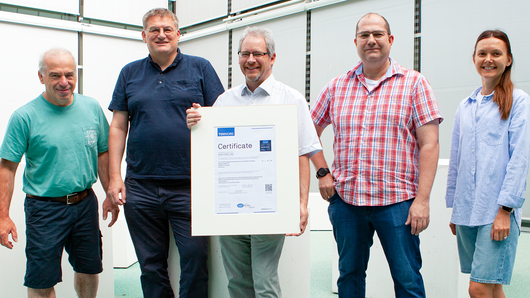 HLRS-Mitarbeiter:innen mit ISO 27001-Zertifikat.