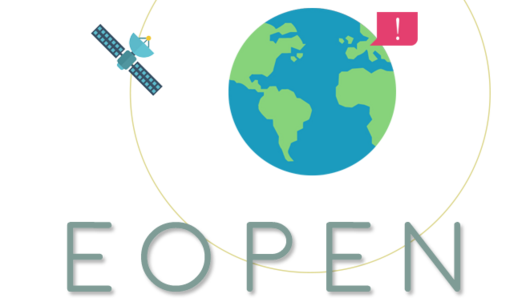 Logo for EOPEN project.