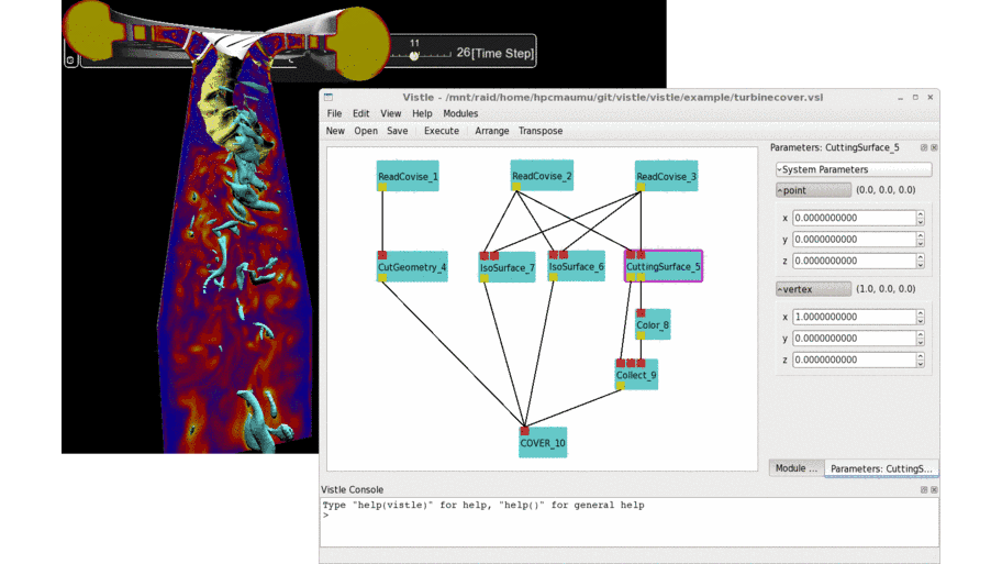 Image f. VISTLE (Visualization Testing Laboratory for Exascale Computing)